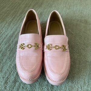 Sam Edelman Circus NY Pink Platform Loafers 9.5